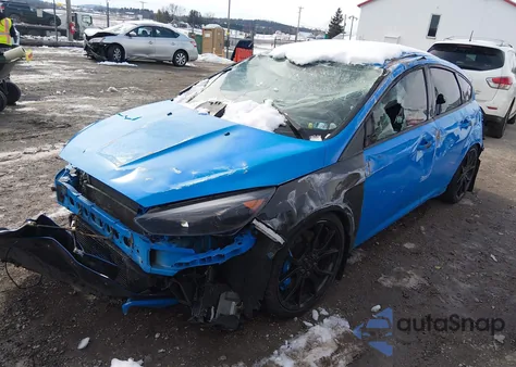 2017 Ford Focus Rs z USA, uszkodzony, nr VIN WF0DP3TH8H4120842
